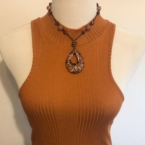 Glass necklace